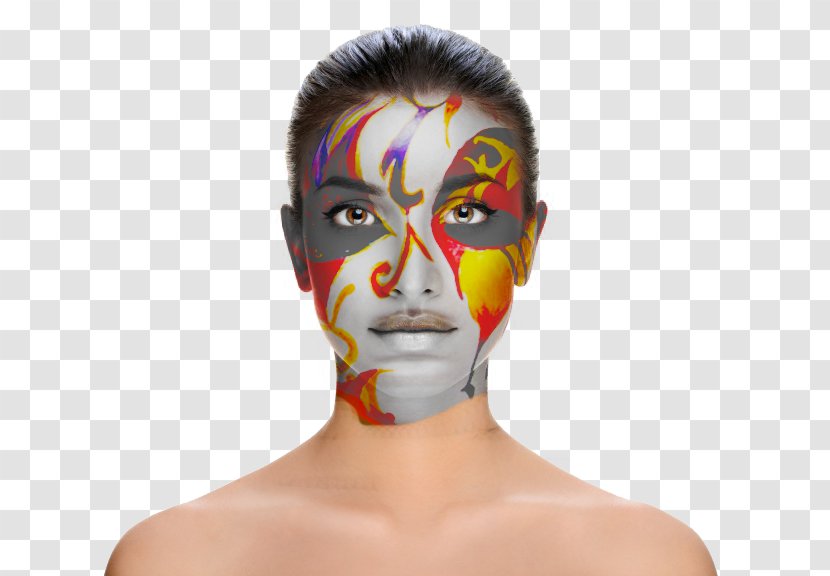 Nose Painting Face - Body - Painted Transparent PNG
