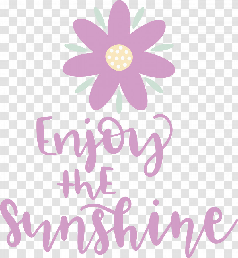 Sunshine Enjoy The Sunshine Transparent PNG