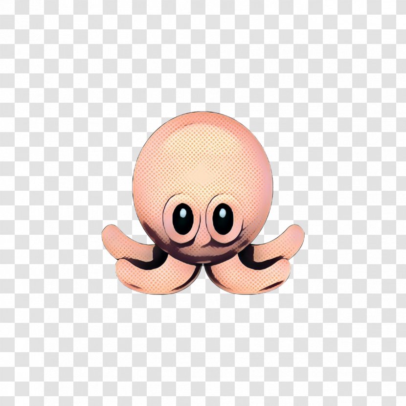 Octopus Cartoon - Animal Figure Smile Transparent PNG