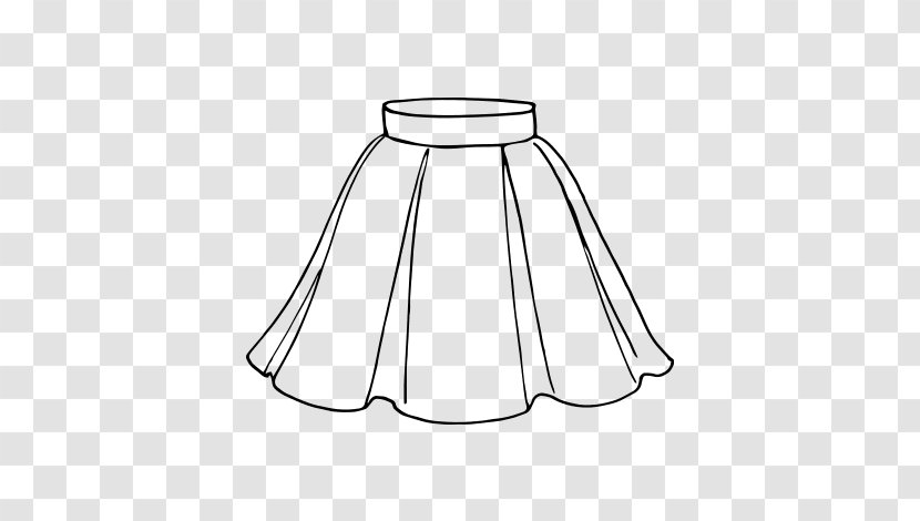 Drawing Skirt Coloring Book Line Art Dress - Ceiling Fixture - Short Transparent PNG