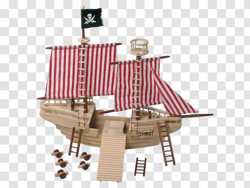 Boat Piracy Ship Child Toy - Wood Transparent PNG