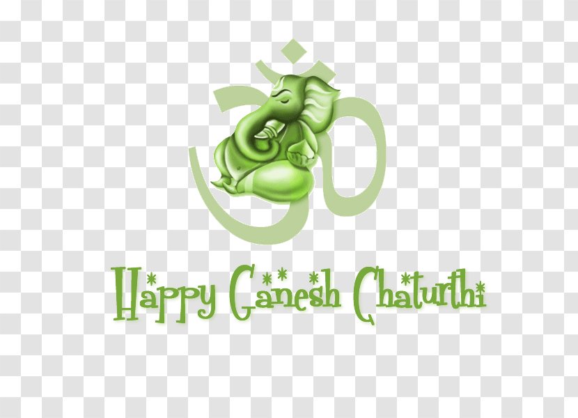 Happy Ganesh Chaturthi Transparent Image. - Text - God Transparent PNG