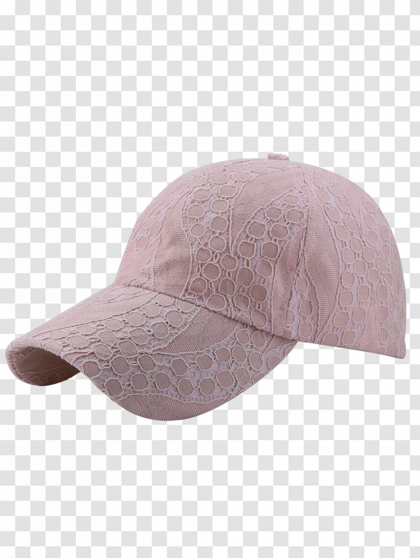 Baseball Cap Hat Lace - Flower Transparent PNG
