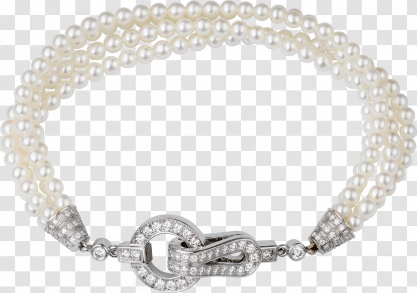 Pearl Bracelet Diamond Carat Brilliant - Jewelry Making - Cultured Freshwater Pearls Transparent PNG