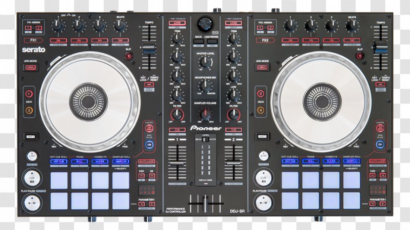 DJ Controller Disc Jockey Pioneer Audio Mixers - Flower - Stylish Design Transparent PNG