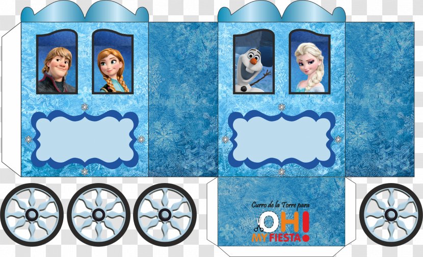 Paper Box Elsa Car Anna Transparent PNG