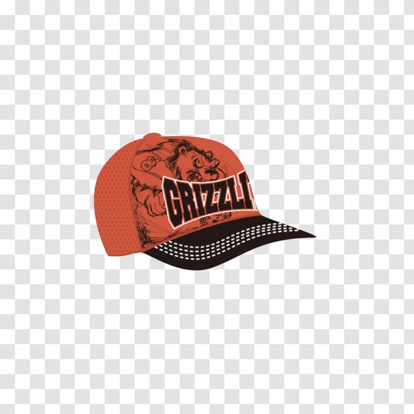 Baseball Cap Hat - Brand - Red Graphic Transparent PNG