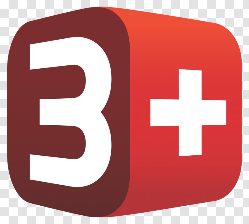 Logo Television Channel 3 Plus TV - Number - Box Trademark Transparent PNG