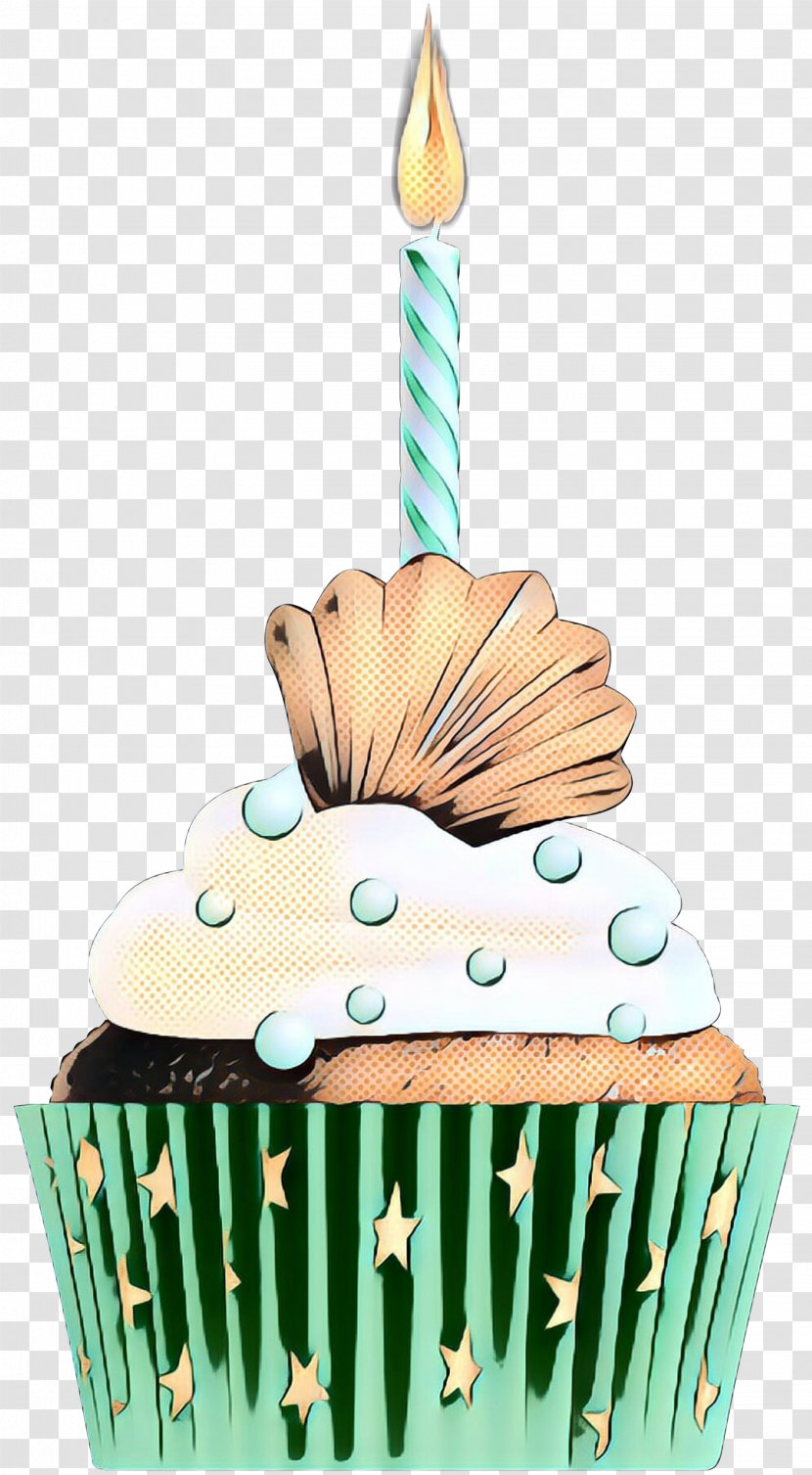 Cartoon Birthday Cake - Torte - Fondant Muffin Transparent PNG