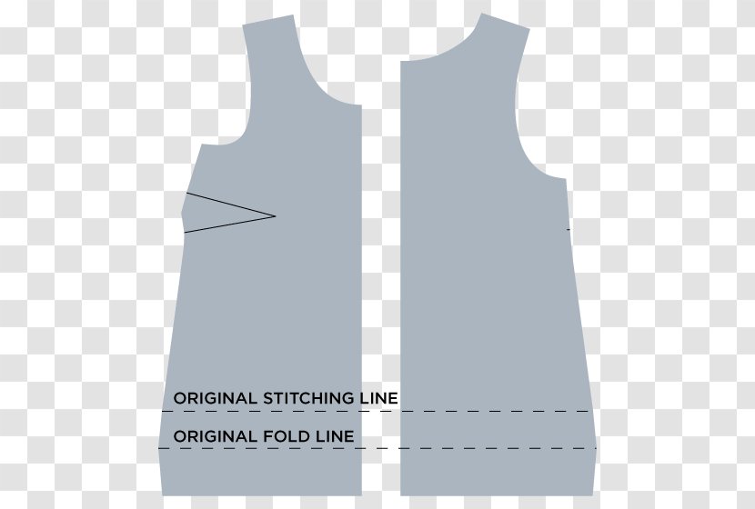 T-shirt Crop Top Sewing Pattern - Sleeve Transparent PNG