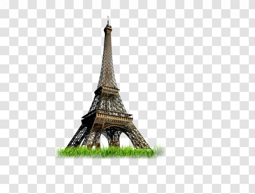 Eiffel Tower Statue Of Liberty Landmark - Grass On The Elf Transparent PNG