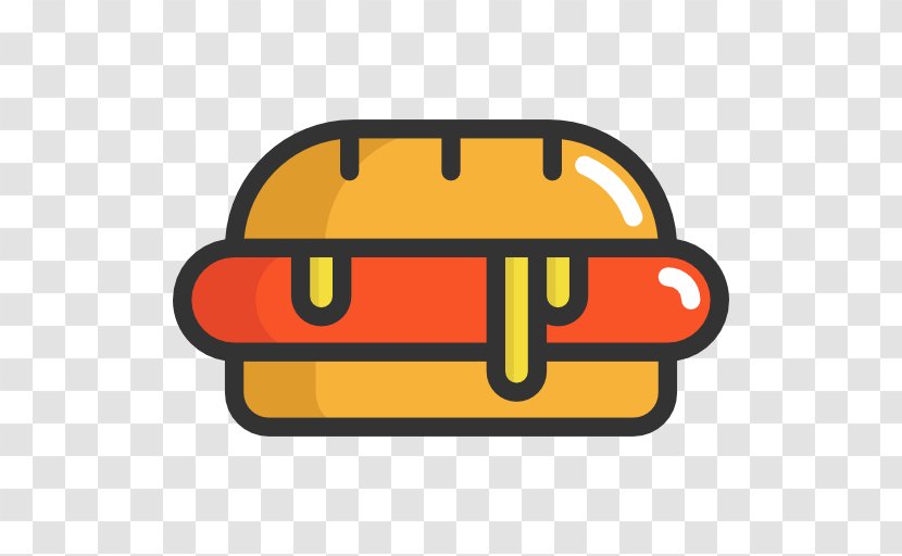 Hamburger Hot Dog Junk Food Fast - Yellow - Ham Transparent PNG