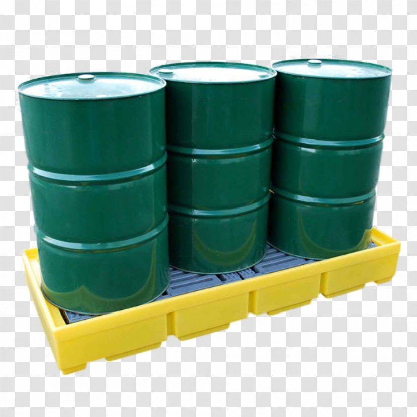 Spill Pallet Bunding Drum Polyethylene - Container - Scottish Drummer Transparent PNG