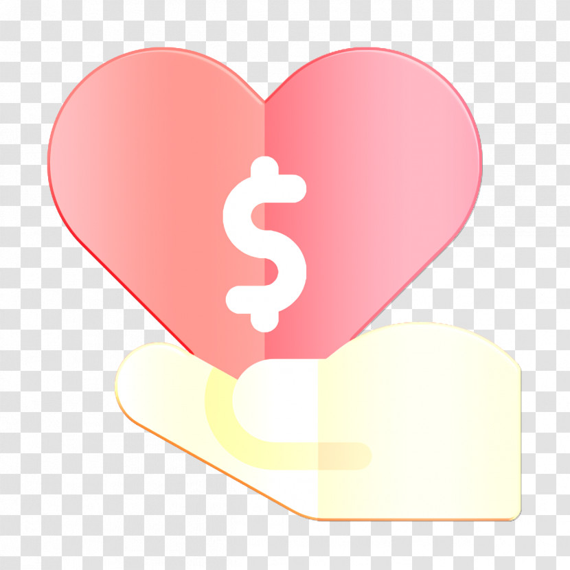 Heart Icon Charity Icon Transparent PNG