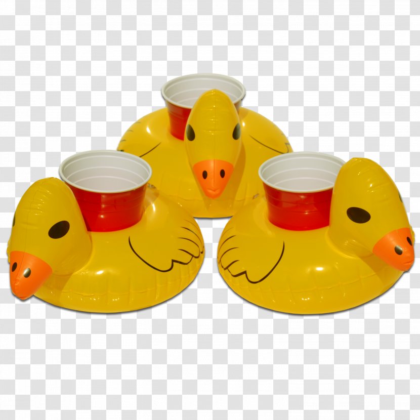 Duck Drink Cup Holder Inflatable - Coasters Transparent PNG