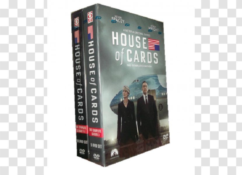 DVD Box Set Television Show House Of Cards - Robin Wright - Season 1 CardsSeason 4Kate Mara Transparent PNG