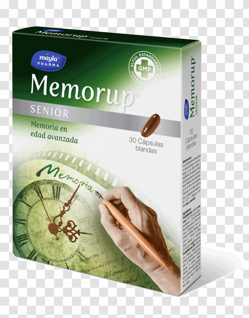Máyla Pharmaceuticals S.L. Dietary Supplement Pharmacy Memory - Seniors Transparent PNG