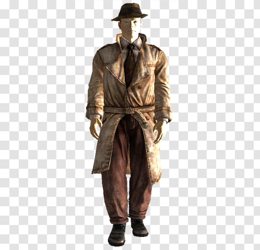 Trench Coat Fallout: New Vegas Fallout 4 Shelter - Jacket Transparent PNG