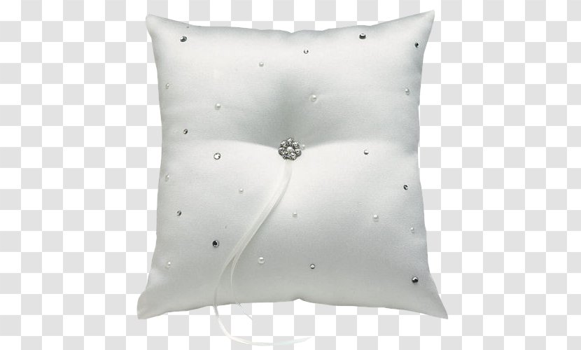 Cushion Throw Pillows Wedding Ring Marriage - Imitation Gemstones Rhinestones - Crocheting Transparent PNG