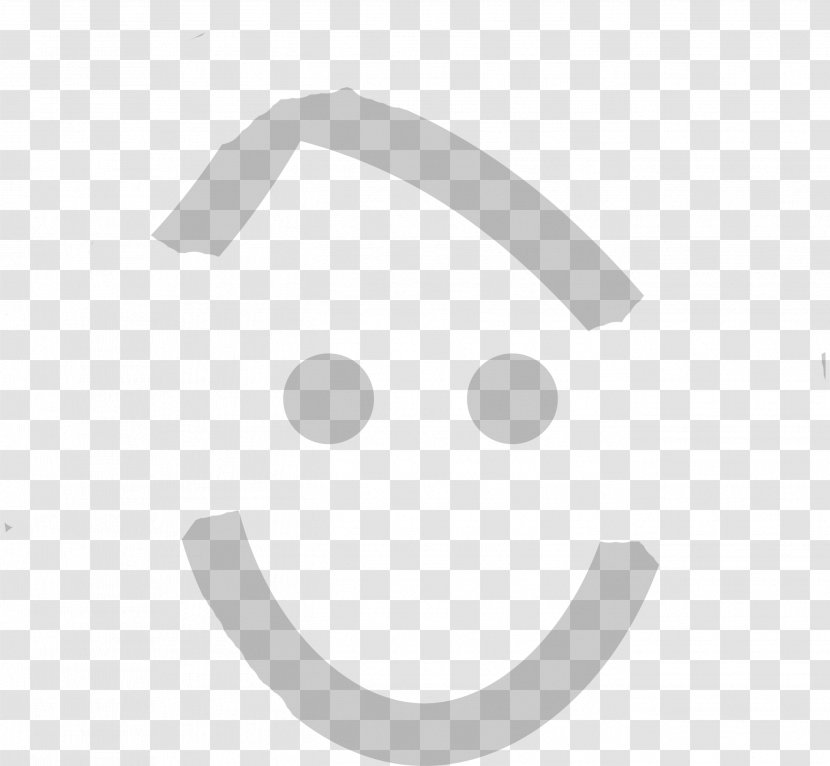 Emoticon Brand Circle Angle - Black And White Transparent PNG