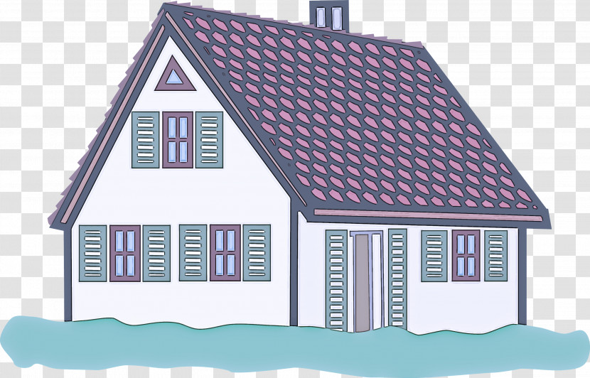 Roof House Home Property Cottage Transparent PNG