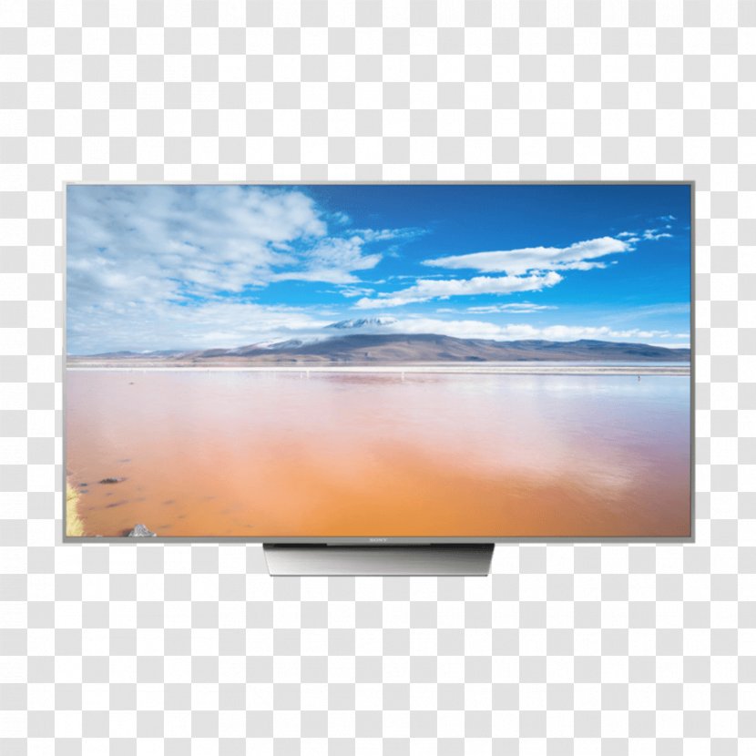 LED-backlit LCD Sony Bravia 索尼 4K Resolution - Television Transparent PNG