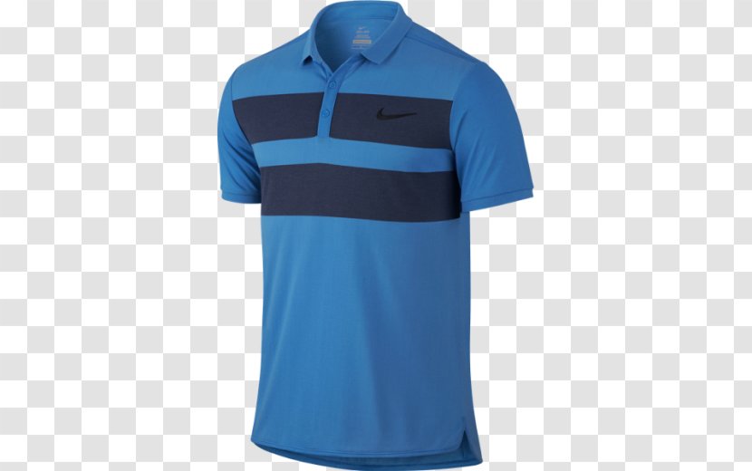 T-shirt Polo Shirt Nike Clothing - Electric Blue - Tennis Man Transparent PNG