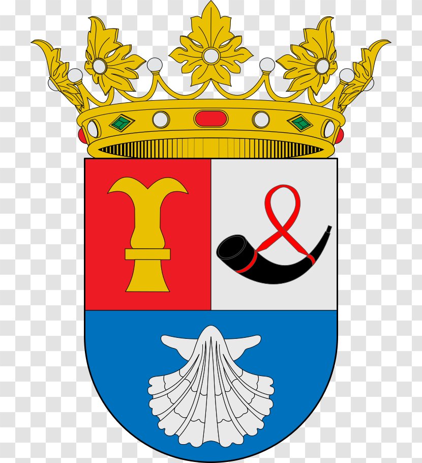 Segovia Heraldry Of The World Escutcheon Coat Arms - Spain - Corneta Transparent PNG