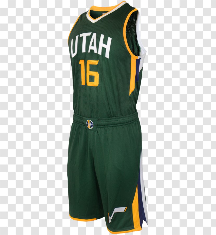 2016–17 Utah Jazz Season NBA Jersey Uniform - Active Shirt - Basketball Transparent PNG
