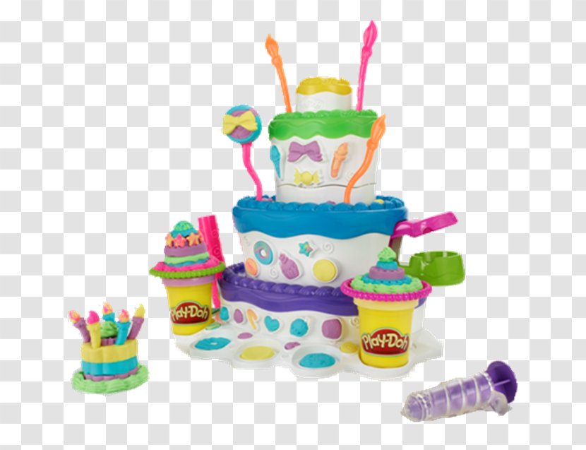 Play-Doh Cupcake Birthday Cake Frosting & Icing - Bakery Transparent PNG