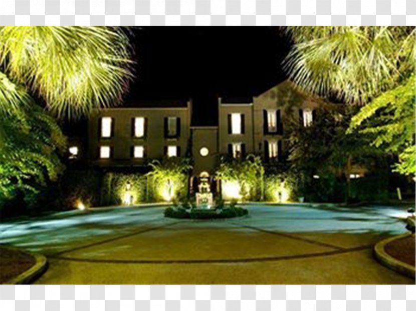 Landscape Lighting Property House Villa Mansion - Estate - Hilton Hotels Resorts Transparent PNG