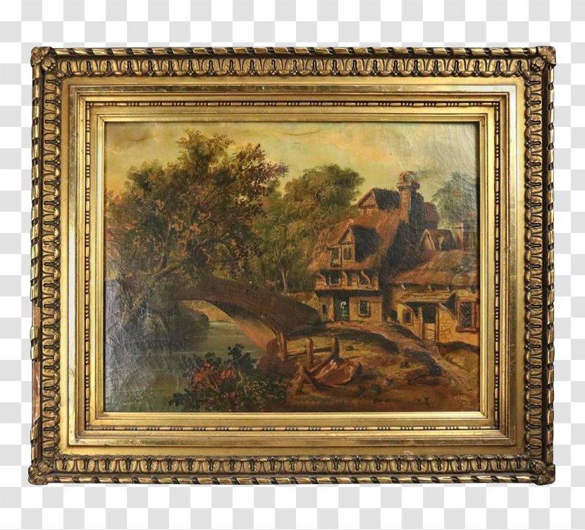 Corning Antique Revival Painting Picture Frames - Metal Transparent PNG