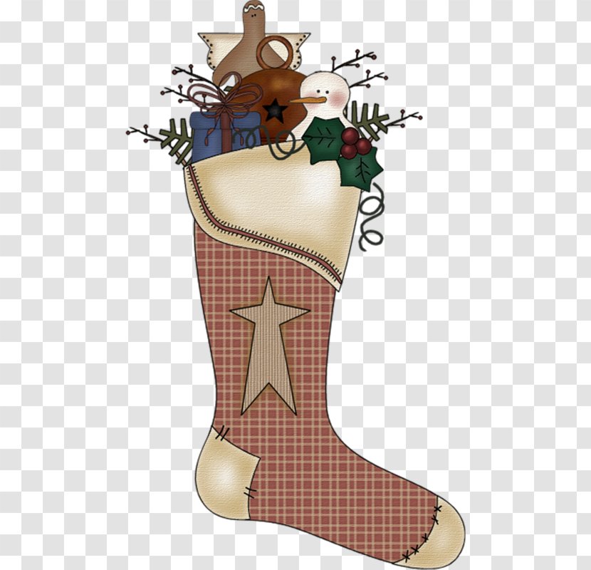 Sock Boot Clip Art - Christmas Stockings Transparent PNG