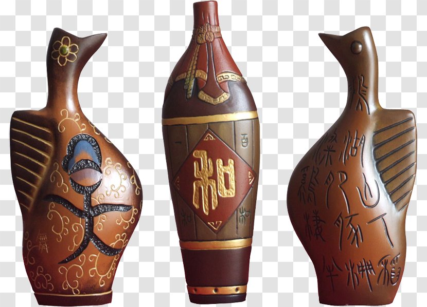 Vase Ceramic Pottery Transparent PNG