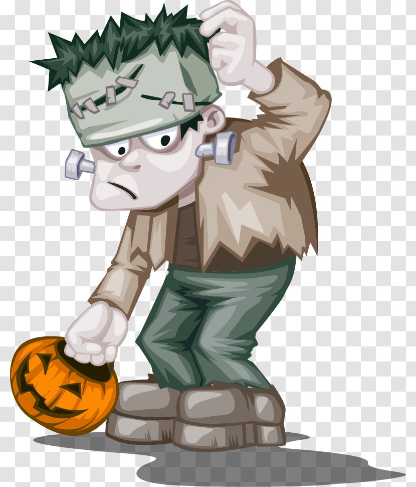 Halloween Spooktacular Cartoon - Tree - Characters Vector Material Transparent PNG