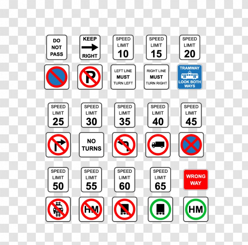 Traffic Sign Information - Text - Signs Transparent PNG