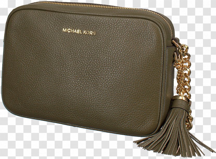 Handbag MICHAEL Michael Kors Black Ginny Medium Cross Body Bag MK Crossbody Ladies Leather - Wallet - Bags On Sale Transparent PNG