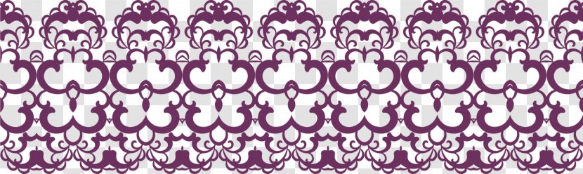 Pattern - Color - Purple Lace Transparent PNG