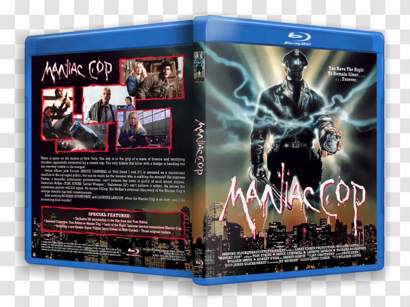 Maniac Cop VHS Trilogy DVD Electronics - Star Wars Despecialized Blu Ray Transparent PNG
