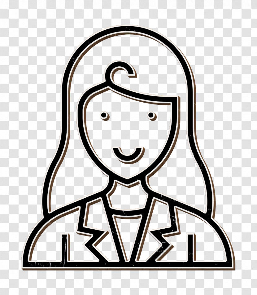 Businesswoman Icon Girl Icon Accounting Icon Transparent PNG