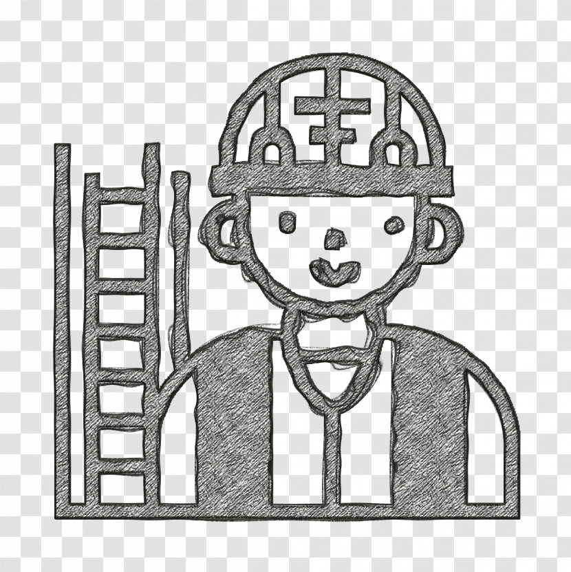 Operator Icon Professions And Jobs Icon Construction Worker Icon Transparent PNG