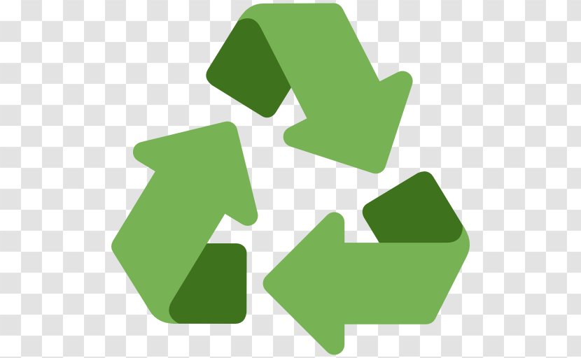 Recycling Symbol Emoji Paper Transparent PNG