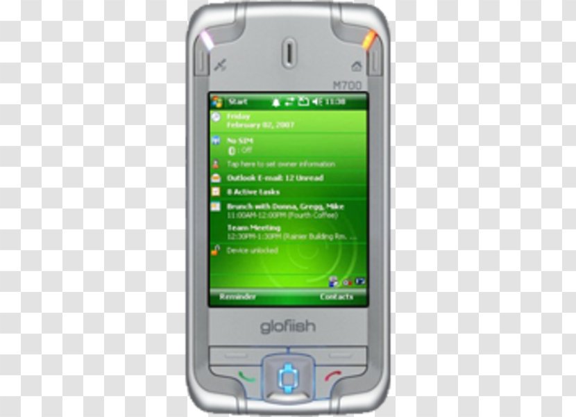 Feature Phone Smartphone PDA E-TEN Glofiish M700 Mobile Accessories - Multimedia Transparent PNG