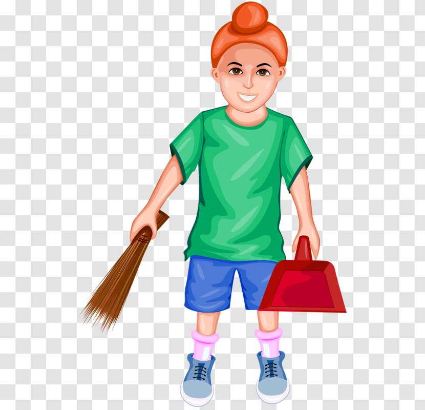 Cleaning Illustration - Watercolor - Meatball Head Woman Transparent PNG