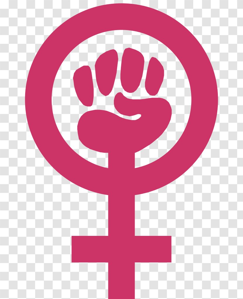 Anarcha-feminism Symbol Raised Fist Woman - Human Behavior - Feminism Transparent PNG