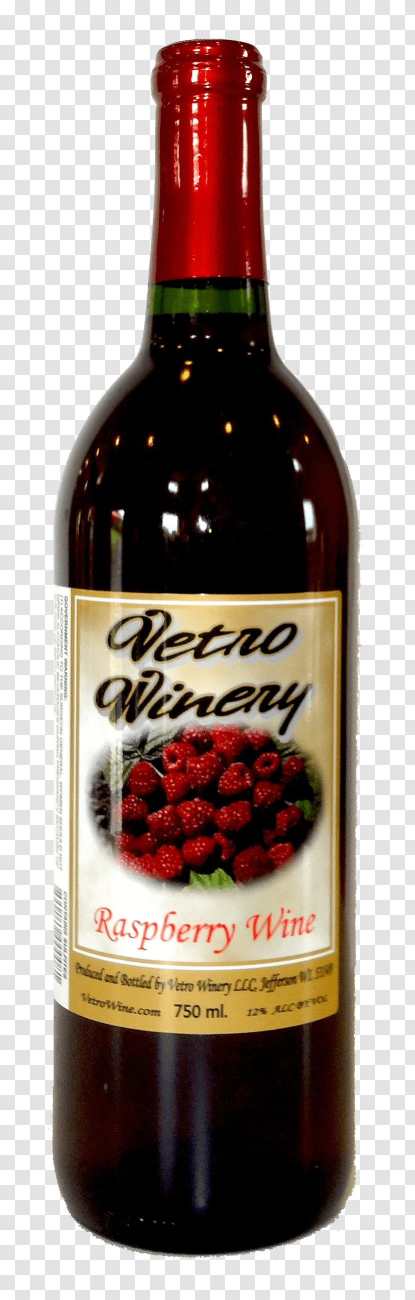 Vetro Winery LLC Distilled Beverage Dessert Wine Liqueur - Food - Raspberry Transparent PNG