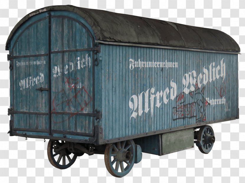 Railroad Car Train Rail Transport Wagon - Goods Transparent PNG