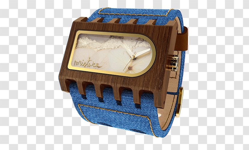 Watch Strap Iron Wooden - Free Buckle Enlarge Transparent PNG