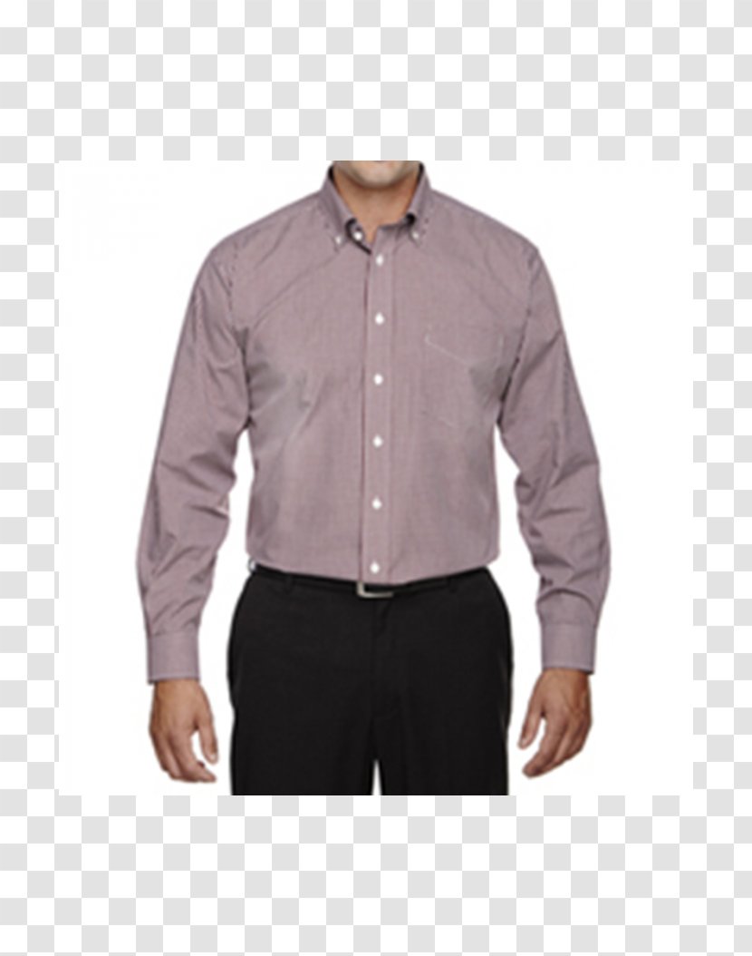 Dress Shirt T-shirt Gingham Clothing Transparent PNG