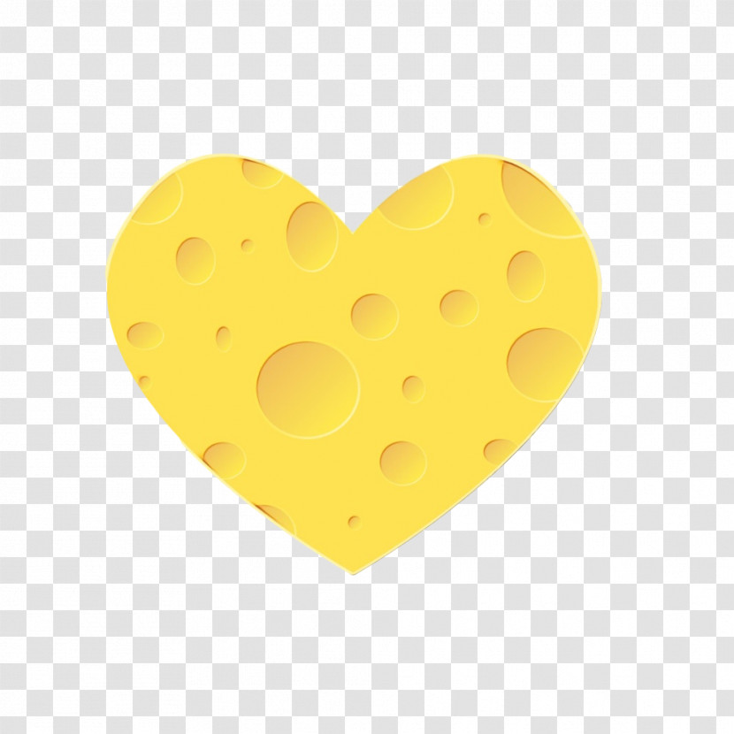 Yellow Heart Smile Transparent PNG